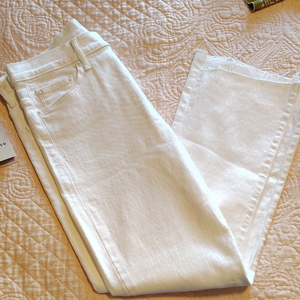 White Women's Jeans Mother Jeans